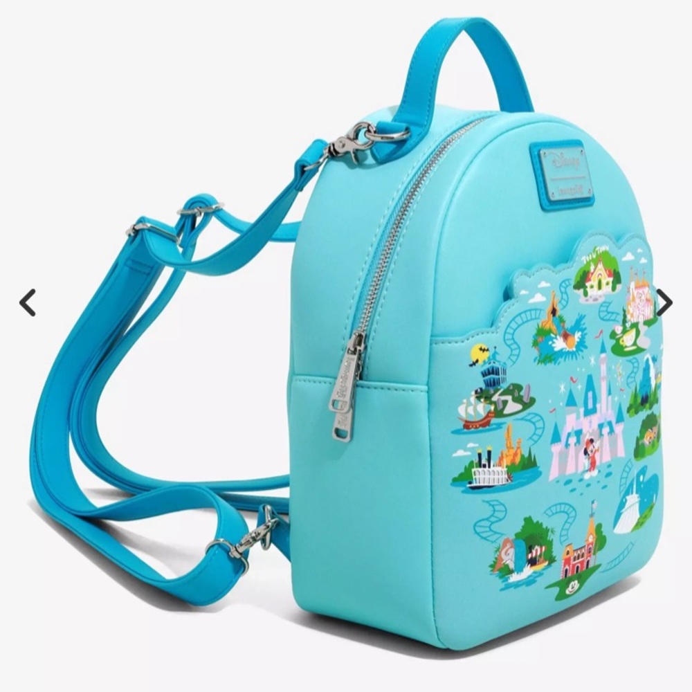 NWT Disneyland 65th Anniversary Loungefly Backpack - Picture 8 of 12